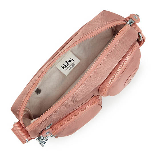 Kipling Albena Crossbody Taske Lyserød Lyserød | DK 1048HA